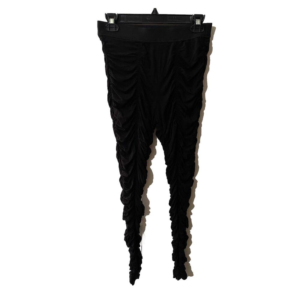 Ben Taverniti Unraveled Project Stacked Leggings EUC Size Medium Black